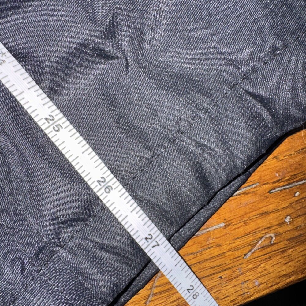 Women’s London Fog Black Size Med Hooded Jacket Zipper Close Pockets - Picture 7 of 8